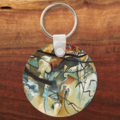 Porte-clés Composition Kandinsky V Peinture Abstraite (Recto)