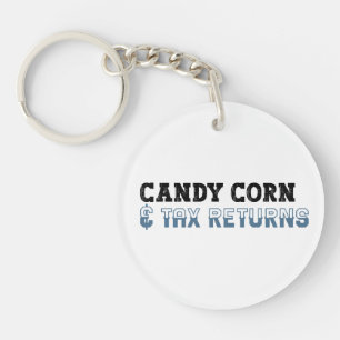 Porte-clés Comptable amusant Halloween - Corn de bonbons