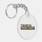 Porte-clés Comptable amusant Halloween -Fright Night (Devant gauche)