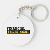 Porte-clés Comptable amusant Halloween -Fright Night (Dos)