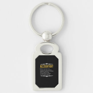Porte-clés Comptable Funny Definition Cadeau personnalisé