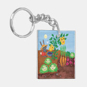 Porte-clés Compte-Jardin de temps (Devant gauche)