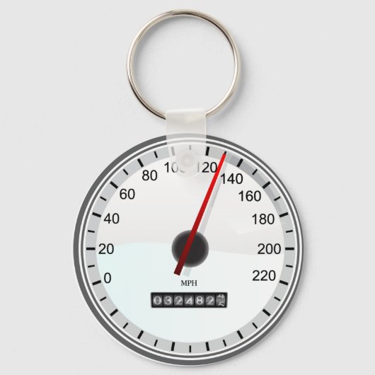 Porte-clés compteur de vitesse (Recto)