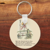 Porte-clés Comptine de Little Bo Peep (Recto)