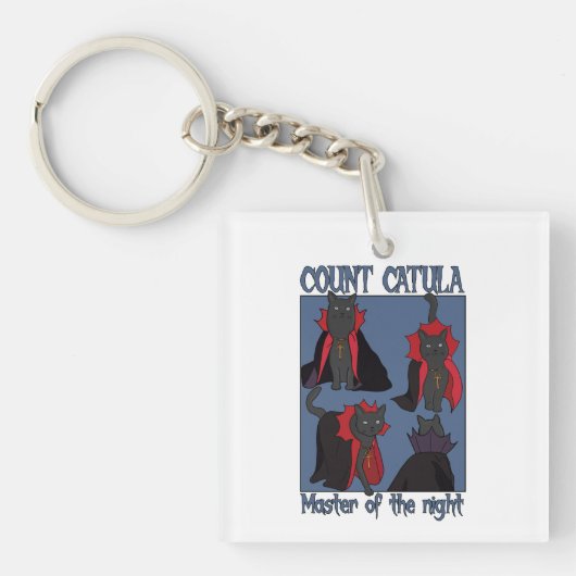 Porte-clés Comte Catula Maître de la Nuit (Devant)
