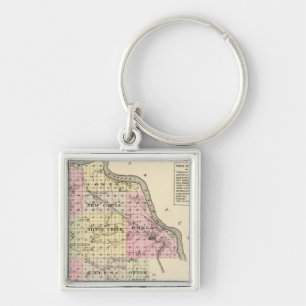 Porte-clés Comté de Dixon, Nebraska