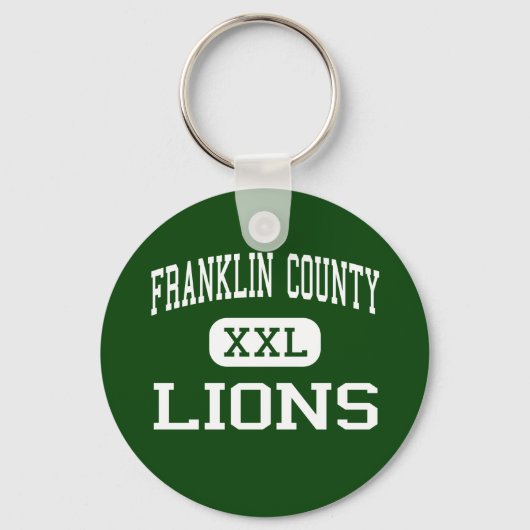 Porte-clés Comté de Franklin - Lions - High - Carnesville (Recto)