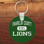 Porte-clés Comté de Franklin - Lions - High - Carnesville (Recto)