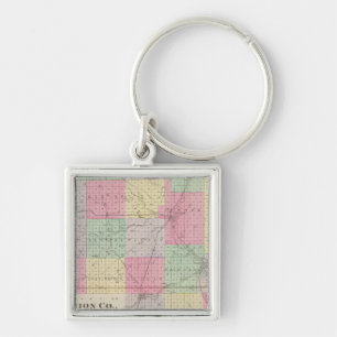 Porte-clés Comté de Marion, Hillsboro, Lehigh, Kansas