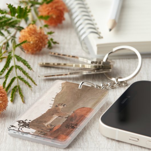Porte-clés Concentration - Cougar (Devant droit)