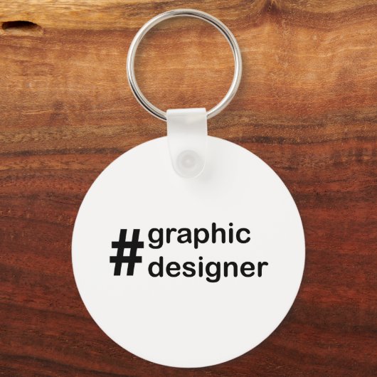 Porte-clés Concepteur graphique (Recto)