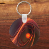 Porte-clés Conception 3d Abstraite, formes et réflexions soup (Verso)