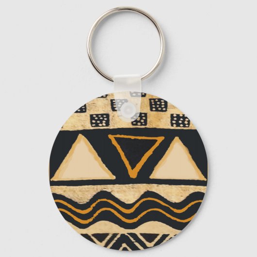 Porte-clés Conception amérindienne du Sud-Ouest Tribal (Recto)