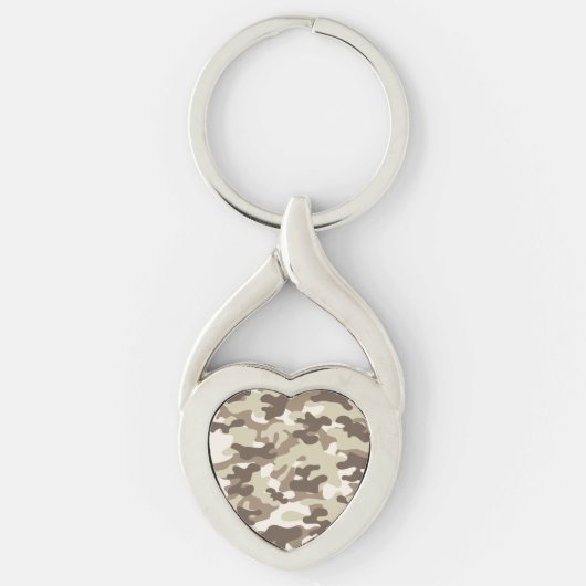 Porte-clés Conception Camo Brown (Devant)