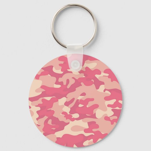 Porte-clés Conception Camo Rose (Recto)