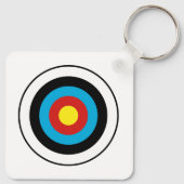 Porte-clés Conception cible Bullseye (Dos)