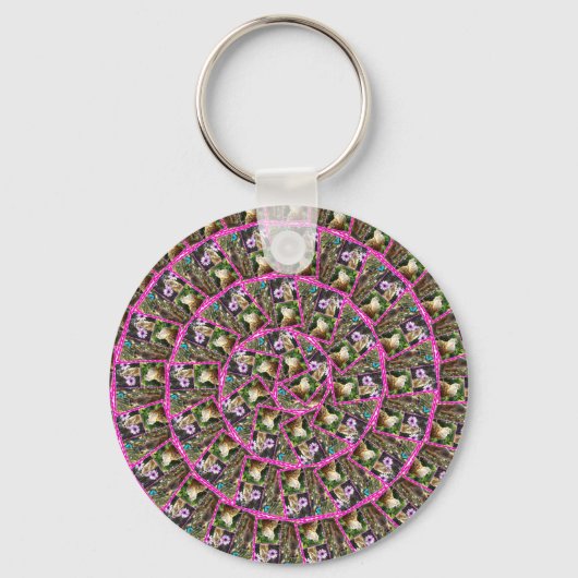 Porte-clés Conception circulaire de Meerkat, (Recto)