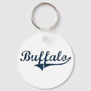 Porte-clés Conception classique de New York de Buffalo