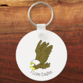Porte-clés Conception d'aigle (Verso)