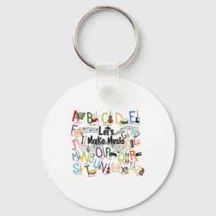 Porte-clés Conception d'alphabet mignon pour hommes femmes pr