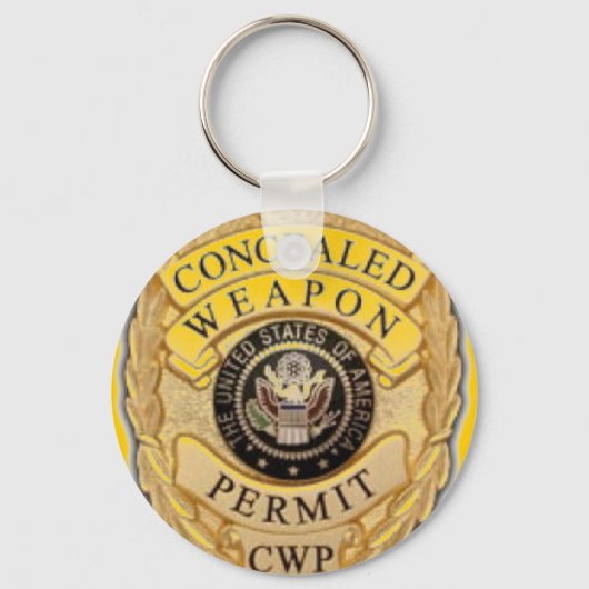 Porte-clés conception de badge ccw (Recto)