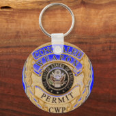 Porte-clés conception de badge ccw (Recto)