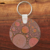 Porte-clés Conception de bulle de cuivre (Recto)