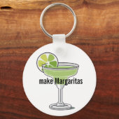 Porte-clés Conception de chaux (Verso)