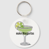 Porte-clés Conception de chaux (Verso)