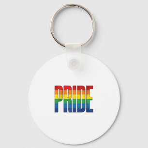 Porte-clés Conception de chemise à typographie Vintage Rainbo