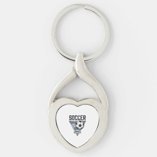 Porte-clés Conception de chemise de badge de triangle de ball (Devant)