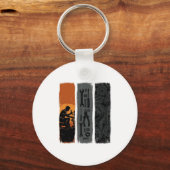 Porte-clés Conception de chemise triptyque d'outils de mécani (Recto)