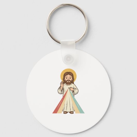 Porte-clés Conception de chemise vectorielle de bénédiction r (Recto)