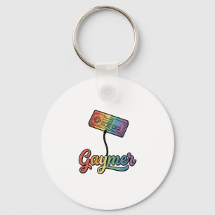 Porte-clés Conception de chemise vectorielle Gaymer Rainbow G