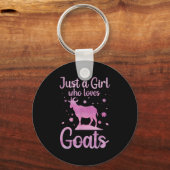 Porte-clés Conception De Chèvres Pour Femmes Filles Pygmées C (Recto)