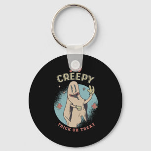 Porte-clés Conception de citation de fantôme d'Halloween