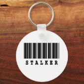 Porte-clés conception de code-barres stalker (Recto)