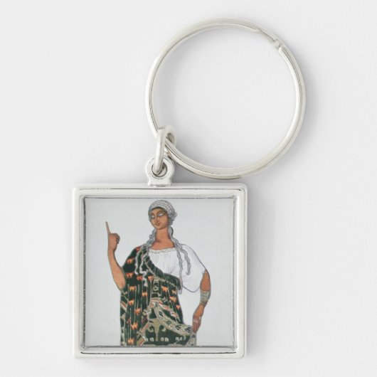 Porte-clés Conception de costume de Phedre, 1917 (litho de (Devant)