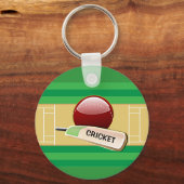 Porte-clés Conception de cricket (Recto)