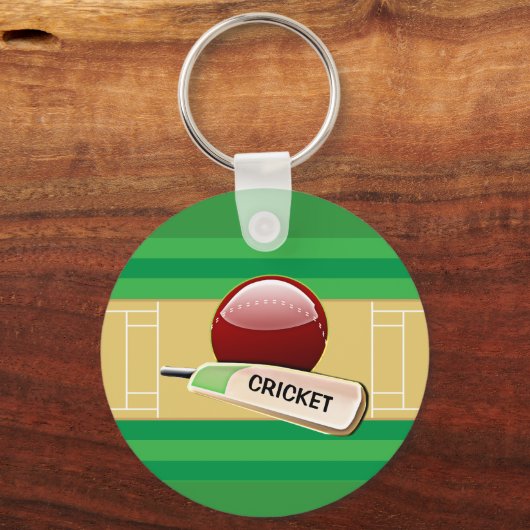 Porte-clés Conception de cricket (Recto)