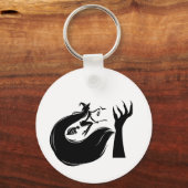 Porte-clés conception de diable wicther (Recto)