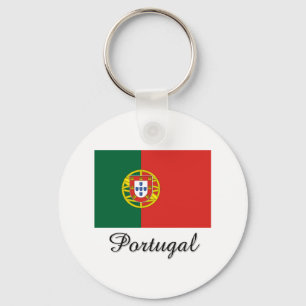Porte-clés Conception de drapeau du Portugal