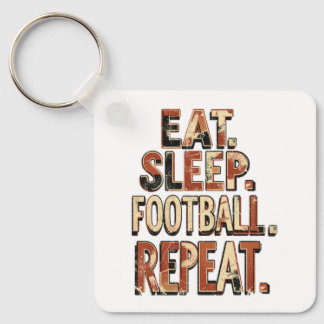 Porte-clés Conception de fan de football vintage | Graphique