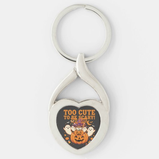 Porte-clés Conception de fantôme de citrouille de hamster de (Devant)
