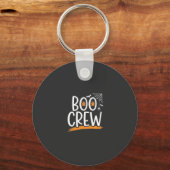 Porte-clés Conception de fantôme Halloween Boo Crew_1 (Recto)