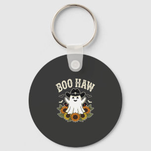 Porte-clés Conception de fantôme Halloween occidental Boo Haw