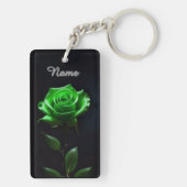 Porte-clés Conception de fleur néon vibrante (Dos)