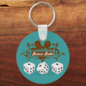 Porte-clés conception de jeux bunco (Recto)