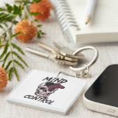 Porte-clés Conception de jeux de contrôle mental (Devant Droit)