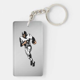 Porte-clés Conception de joueur de football RB / Conception s